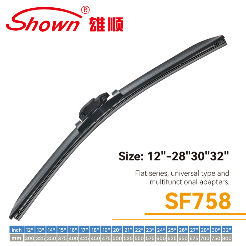 wiper blade with multi-fit adapters