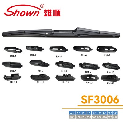 Rear window wiper 