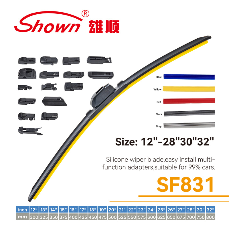 Silicone wiper blade